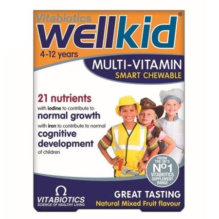 Vitabiotics Wellkid Multivitamin Smart Chewable 30s