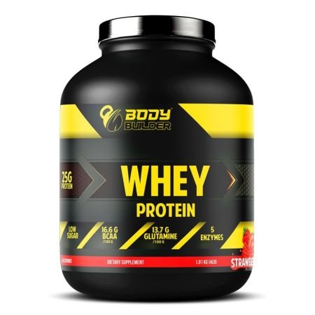 Body Builder Whey Protein Juicy Strawberry 4lb