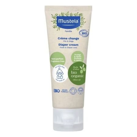 Mustela Bio Organic Moisturizing & Soothing Baby Diaper Cream 75ml