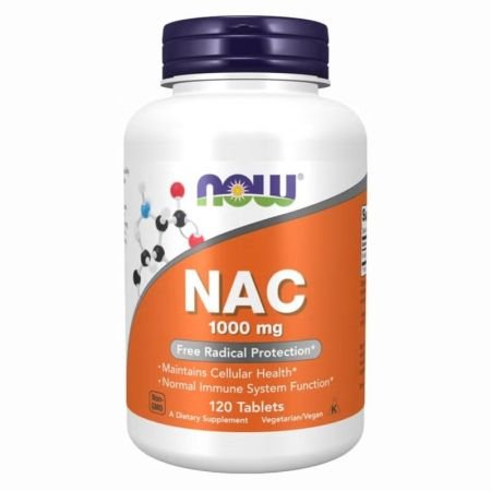 Now N-Acetyl Cysteine 1000mg Vegetarian 120s