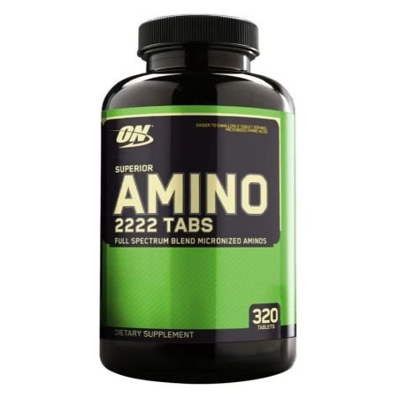 Optimum Nutrition Superior Amino 2222mg Tablets, Pack Of 320s