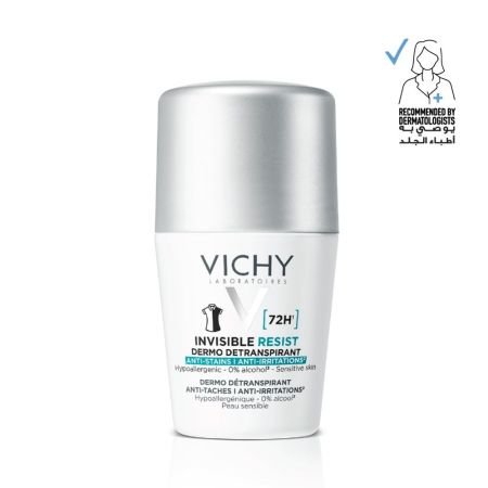 Vichy 72hr Invisible Resist Deodorant Roll-On Women 50ml