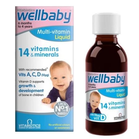 Vitabiotics Wellbaby Multivitamin Liquid 150ml