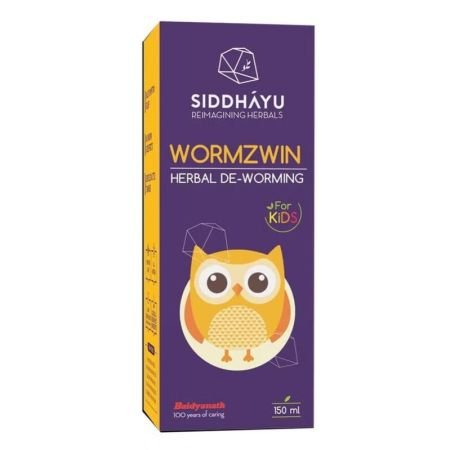Siddhayu Wormzwin Herbal Deworming Syrup 150ml