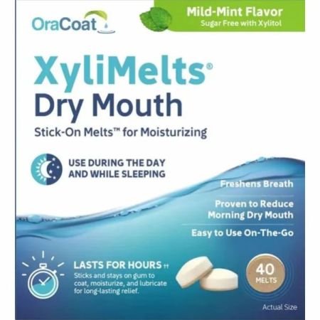 Xylimelts Dry Mouth Gum 40s