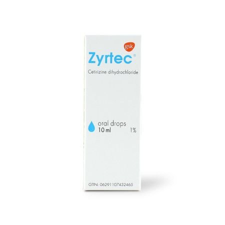 Zyrtec Oral Drops 10mg/ml 10ml