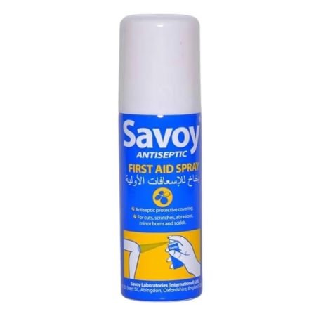 Savoy Antiseptic First Aid Spray Wounds 50ml
